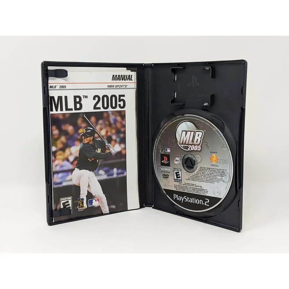 MLB 2005 (Playstation 2 PS2, 2004) Complete CIB Tested Manual